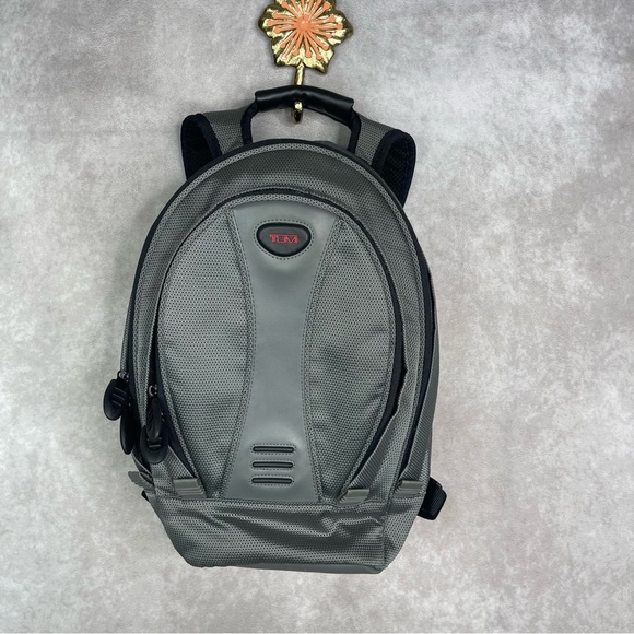 Tumi Mini Small Vintage Backpack Bag In Silver - Picture 1 of 7